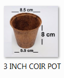 3 Inch Coco Coir
